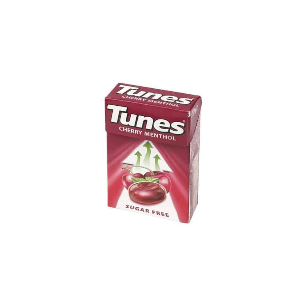 Tunes Throat Lozenges, Cherry Menthol Sweets, Sugar Free, 24 Packs Toys & Games Wholesaler